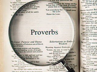 book of proverbs